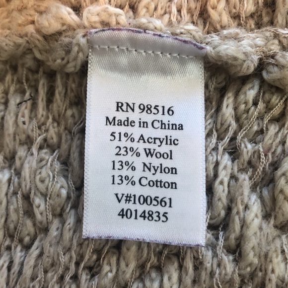 Coldwater Creek Wool Blend Open Front Cardigan 14 - Picture 8 of 10